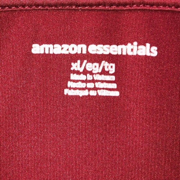 Essentials Women's Polo Shirt Size XL Short Sleeve Classic Red Casual Travel - Picture 7 of 11